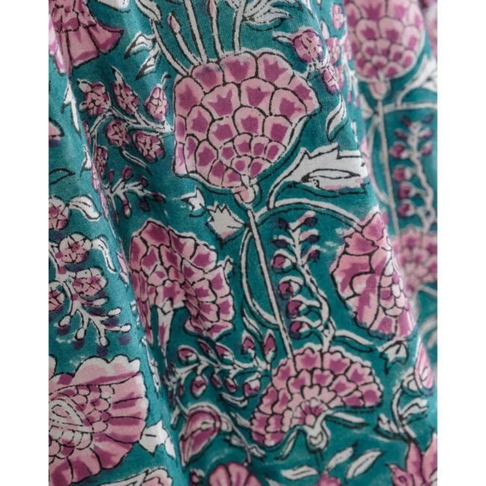 Floral Maxi Dress with Ruffle Details - Picture 4 of 11